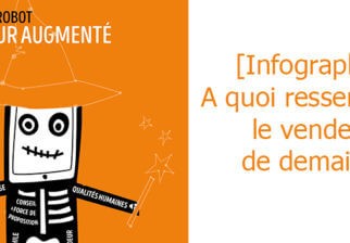 infographie vendeur augmenté