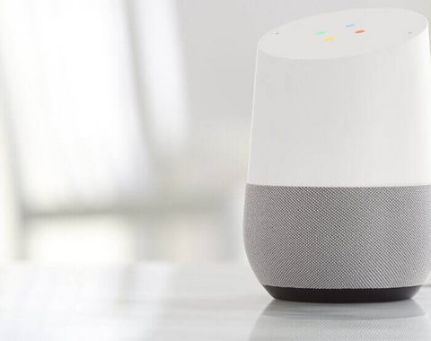 L'enceinte Google Home