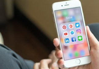 médias sociaux infographie