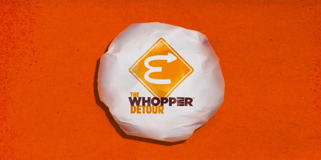 Campagne publicitaire The Whopper Detour