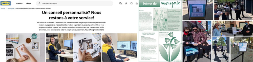 Ikea Monoprix covid19